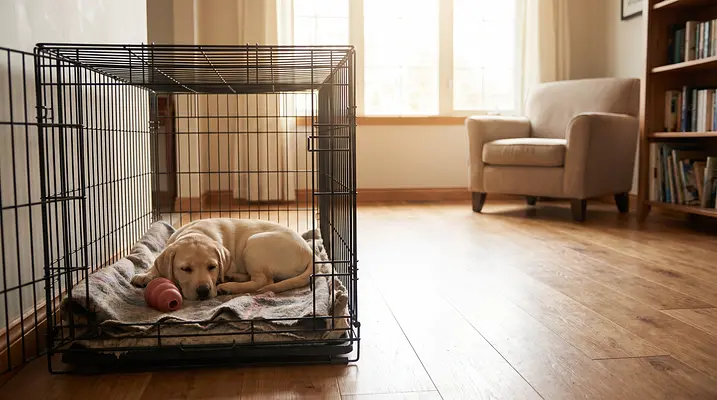 Puppy Scheidingsangst: Training voor alleen thuis zijn