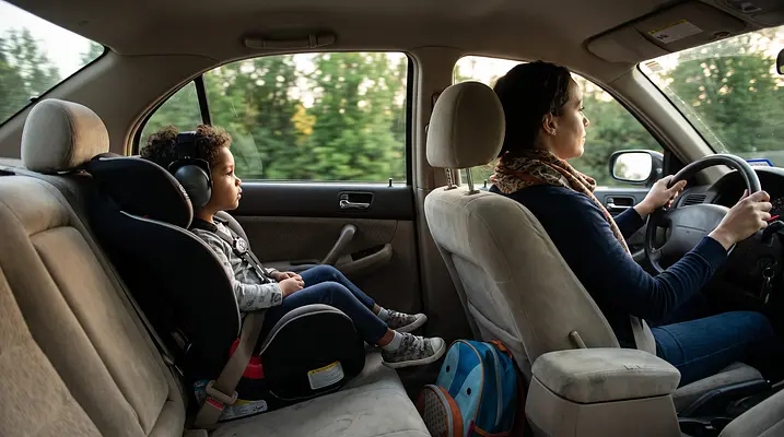Carpoolen met een kind dat wat extra zorg nodig heeft