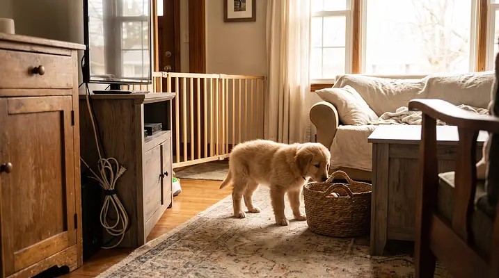 Proteger tu hogar para cachorros: una lista de verificación habitación por habitación