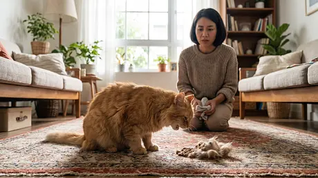 Perché i gatti vomitano: palle di pelo contro qualcosa di serio